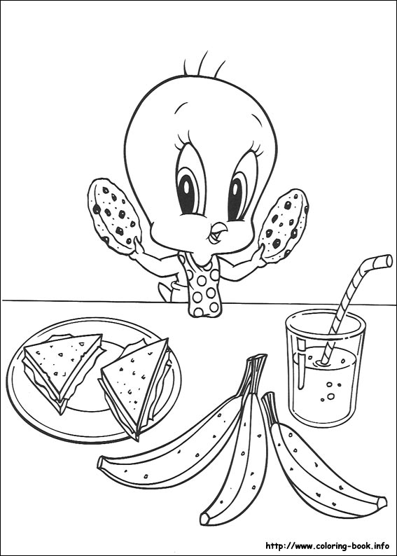 Baby Looney Tunes coloring picture